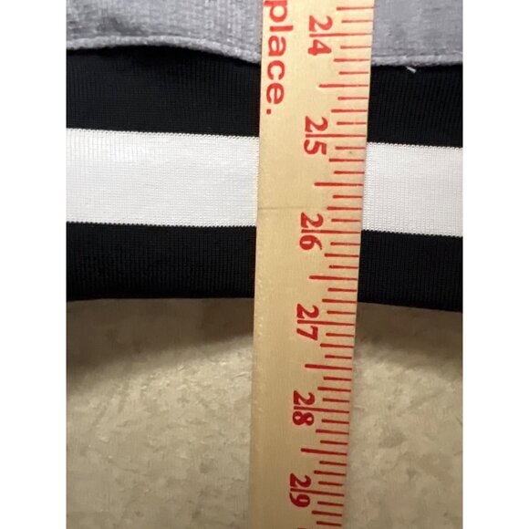 NEW! Nike Men's Swoosh High Corduroy Bomber Jacket Wolf Grey Black Size Large - Picture 7 of 11